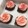 Roses cupcakes