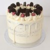 Small Red Velvet Oreo with drip