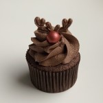 Rudolph Chocolate Cupcake