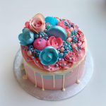 Deluxe Gender Reveal Cake