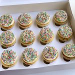 Vanilla Sprinkles Cupcakes