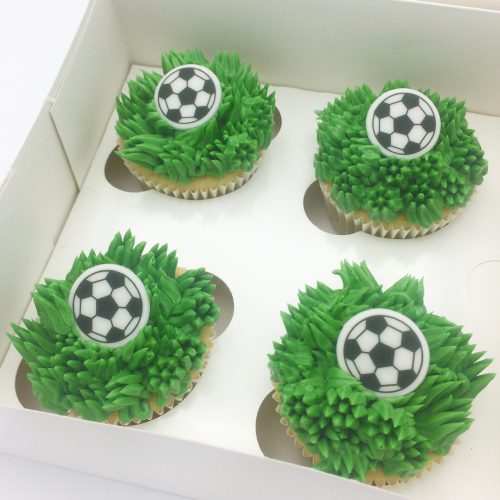 Soccer Cupcakes