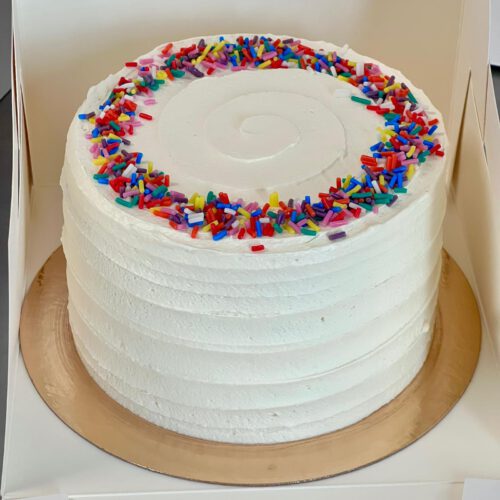 vegan vanilla cake