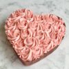 Rosette Heart Cake