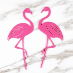 Flamingo duo topper