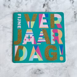 VERJAARDAG! card