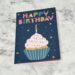 Happy Birthday Cupcake Card