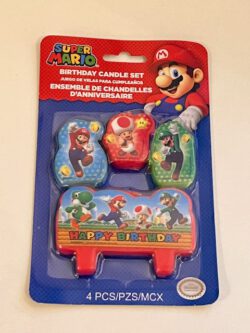 Super Mario Candle Set