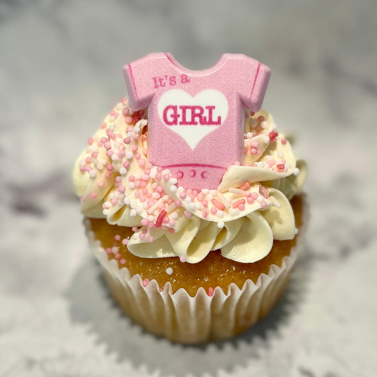 It's a Girl Cupcake