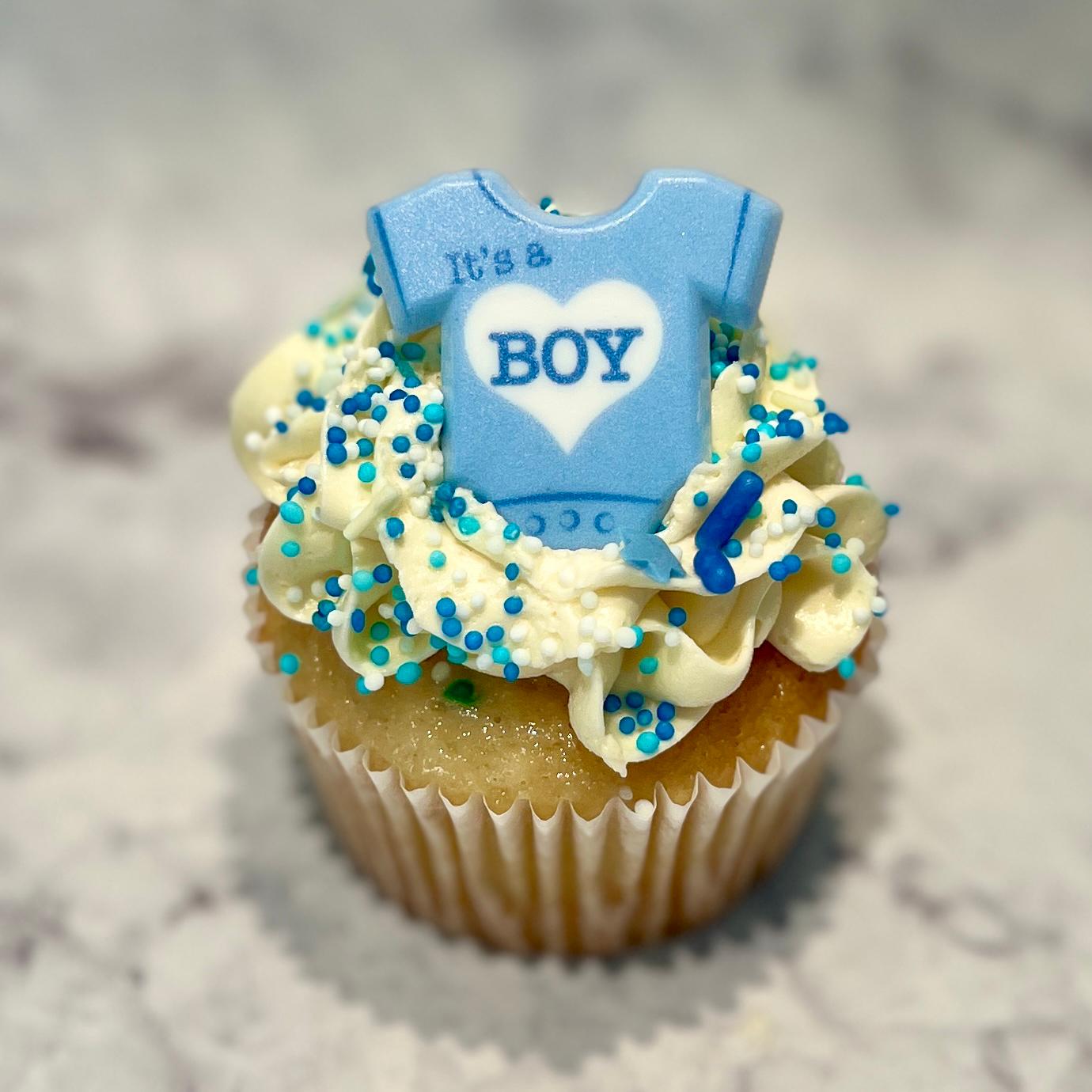 It's a Boy Cupcake
