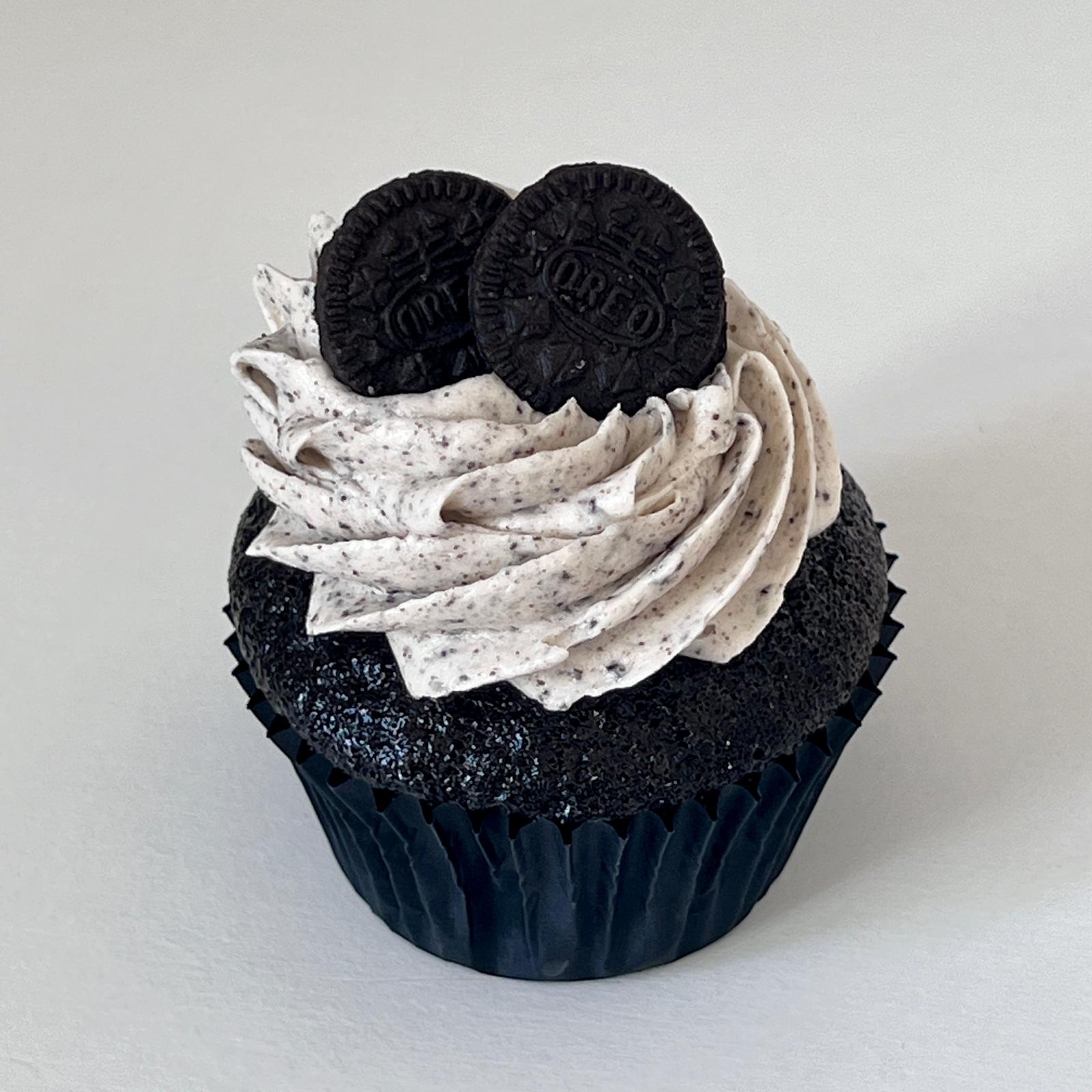 Vegan Chocolate Oreo Cupcake