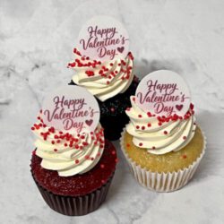 Vegan – Valentine’s Day Mini Cupcakes