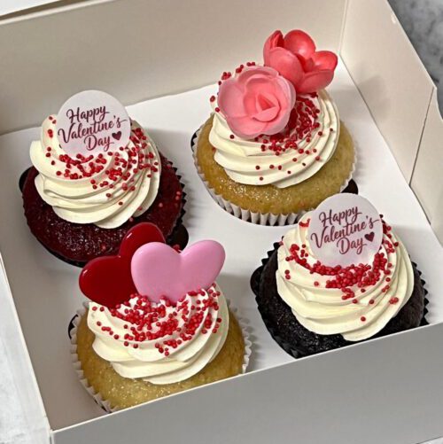Vegan Valentine's Day Cupcakes