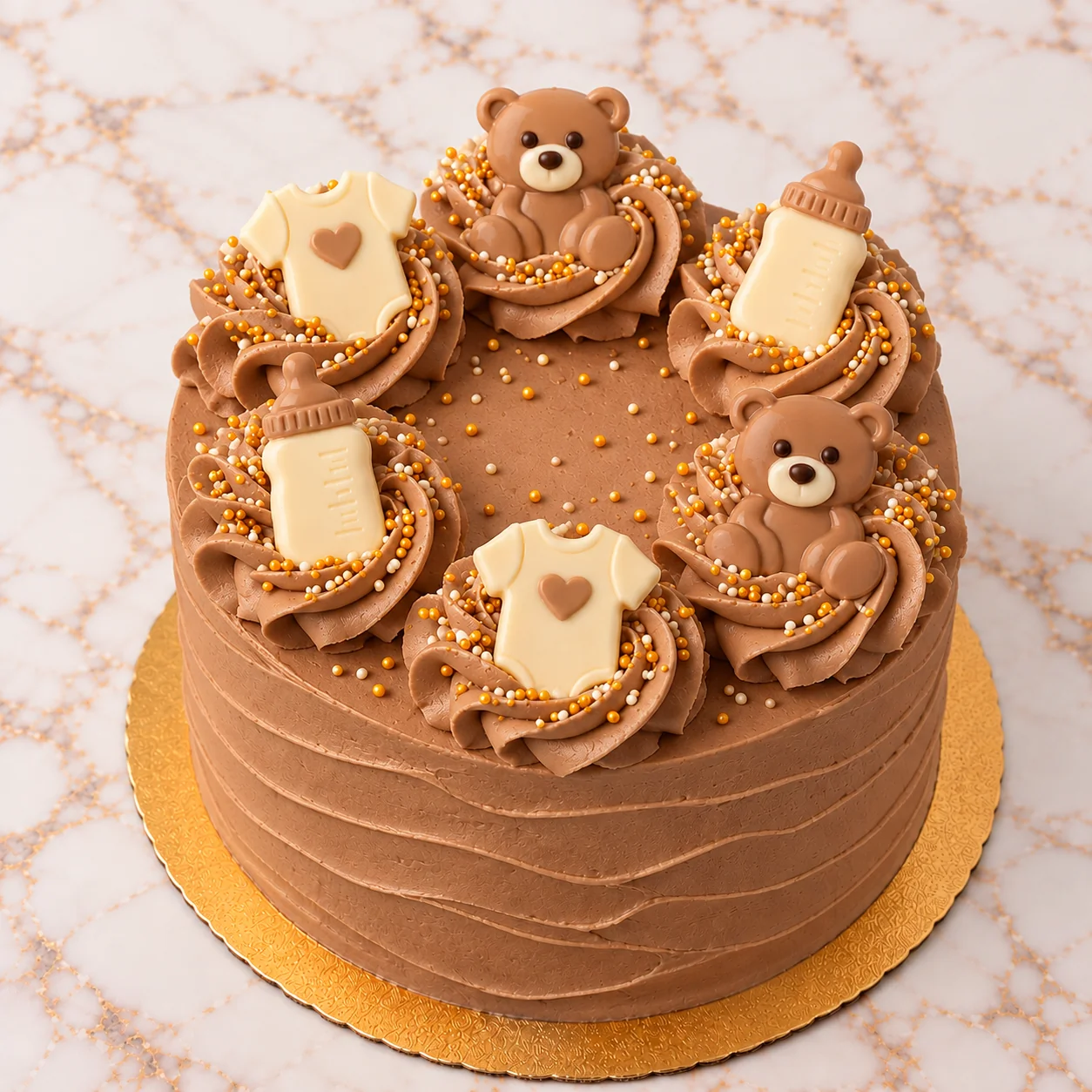 Chocolate Golden Baby Cake