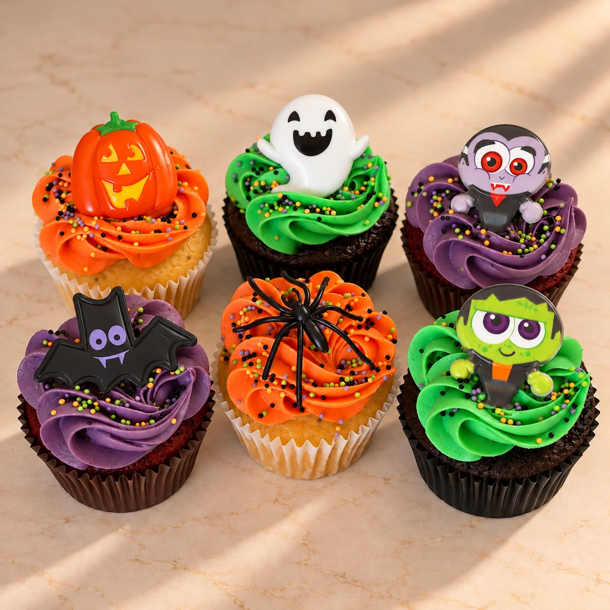 Cute Halloween Cupcakes