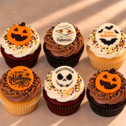 Classic Halloween Cupcakes