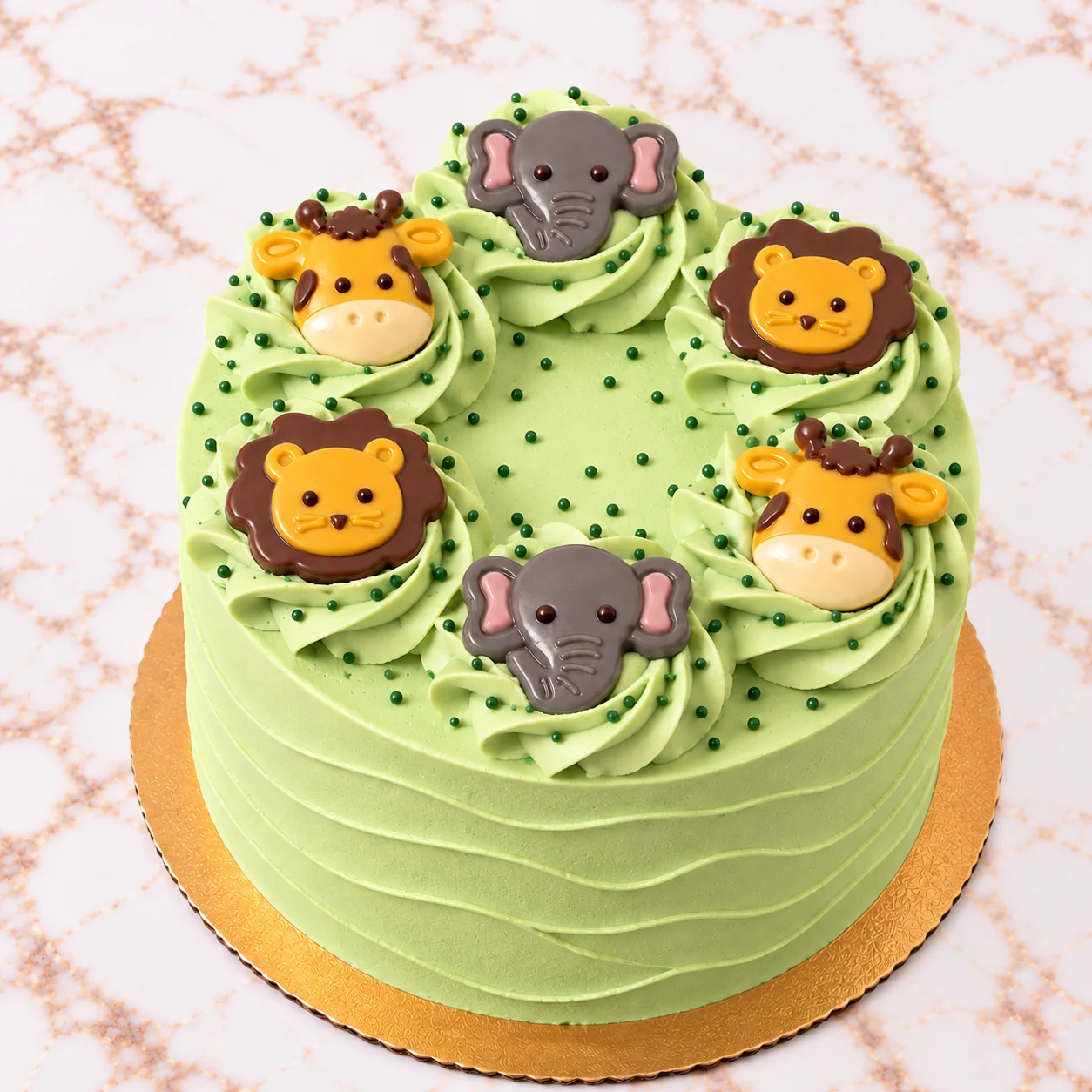 Mint Jungle Cake