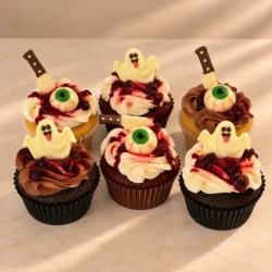 Horror Halloween Cupcakes