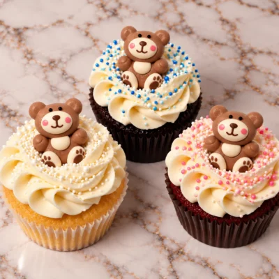 Teddy Bear Cupcakes
